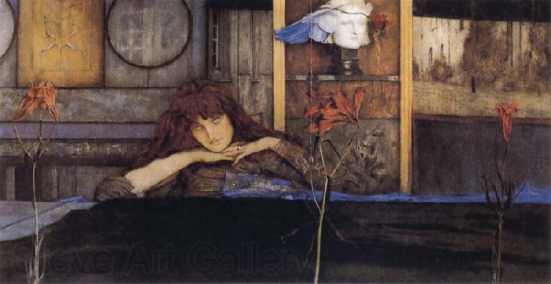 Fernand Khnopff I Lock my Door upon Myself